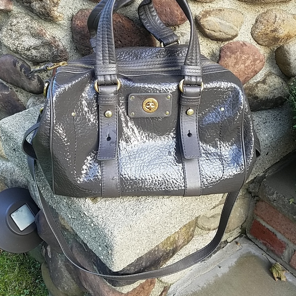 Marc by Marc Jacobs patent leather handbag